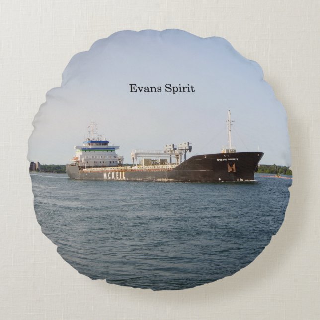 Evans Spirit round-kudde Rund Kudde (Framsidan)