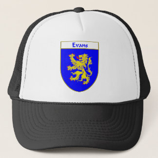 Evans vapensköld-/familjvapensköld (Wales) Truckerkeps