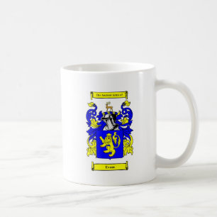 Evans vapensköld kaffemugg