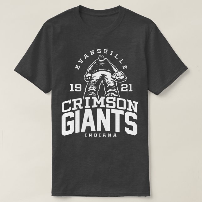 Evansville Crimson Giants T Shirt (Design framsida)