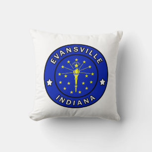 Evansville Indiana Kudde
