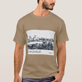 Evansville Indiana Oversized T Shirt
