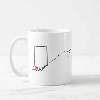 Evansville, Indiana till Crossville, Tennessee Kaffemugg