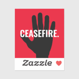 Evapenstillestånd, vit, svart anpassningsbar med f klistermärken