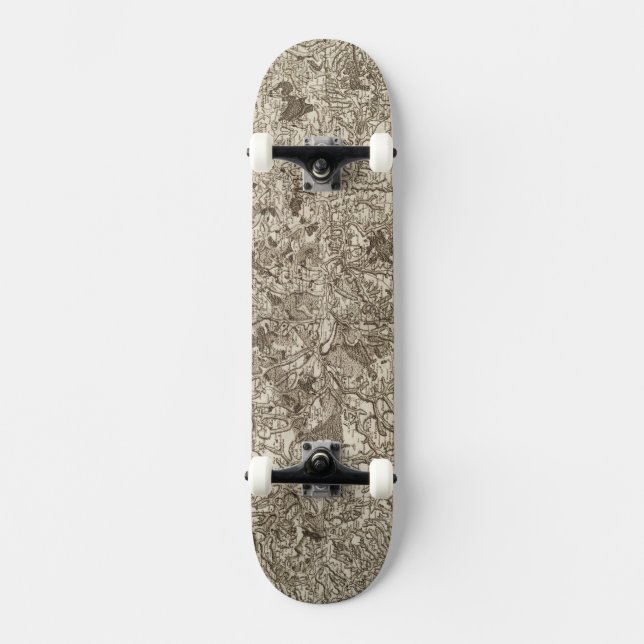 Evaux Mini Skateboard Bräda 18,7 Cm (Framsida)