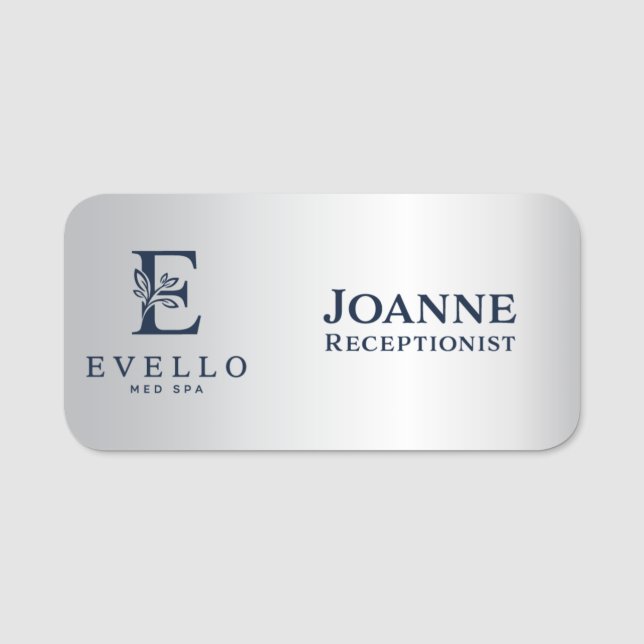 Evello Namn bricka - Joanne Namnbricka (Framsida)