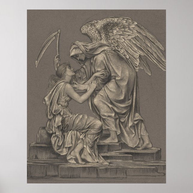 Evelyn de Morgan Angel Poster (Framsidan)
