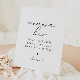 EVELYN Elegant kalligrafi Momosa Barskylt
