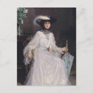 Evelyn Farquhar   Herr John Lavery Vykort