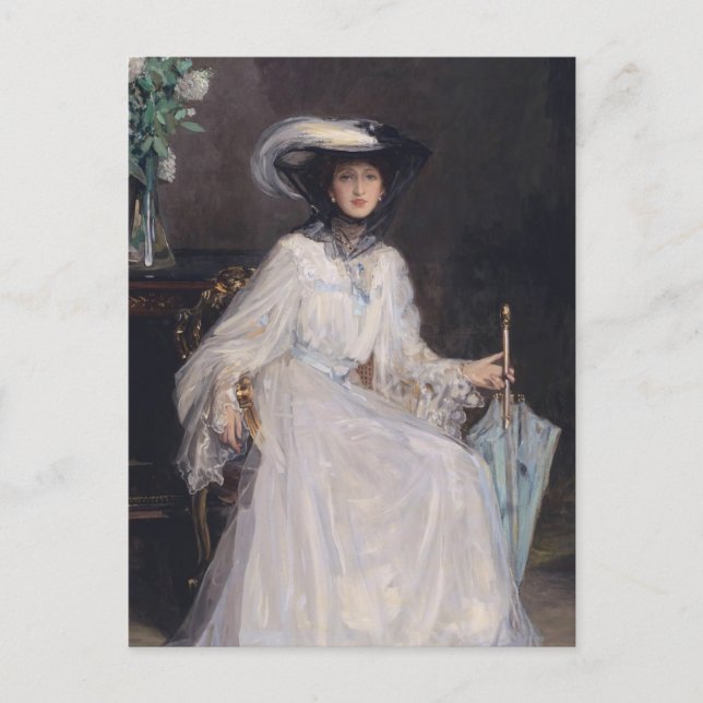 Evelyn Farquhar | Herr John Lavery Vykort (Framsida)