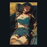 Evelyn McHale 1947 Art Deco Vintage affisch<br><div class="desc">Det här fantastiska vintage affisch har Evelyn McHale, även kallad "Den vackraste självmordet". I detta ikonfotografi som togs upp 1947 visas McHale fredligt ljugande på en krossad limousin efter att ha hoppat till sin död från Byggnaden i Empire state. Konsten deo-designen ger en unik beröring till vilket utrymme som helst,...</div>