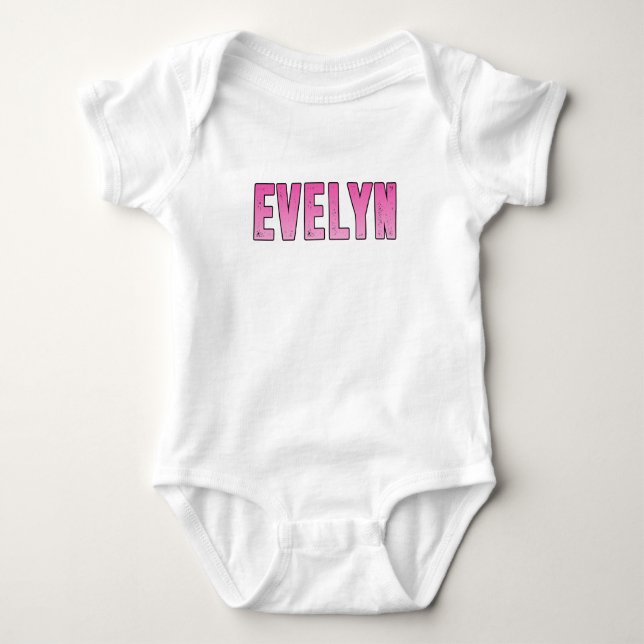 Evelyn namn t shirt (Framsida)