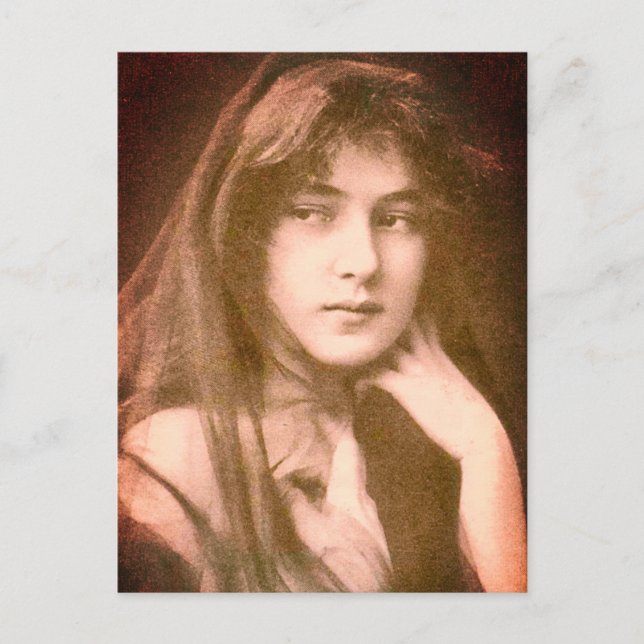 Evelyn Nesbit Vykort (Framsida)