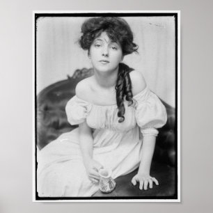 Evelyn Nesbitt om 1900 Poster