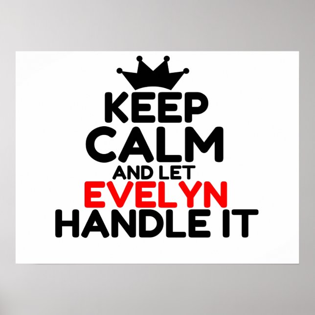 EVELYN POSTER (Framsidan)
