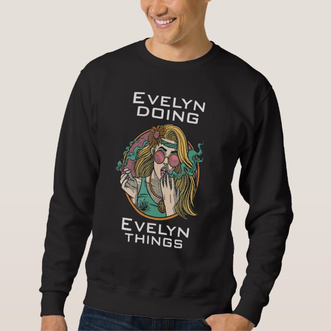 Evelyn som lång ärmad tröja (Framsida)