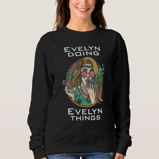 Evelyn som t shirt (Framsida)