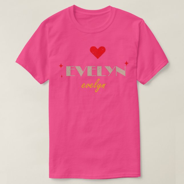 Evelyn T Shirt (Design framsida)