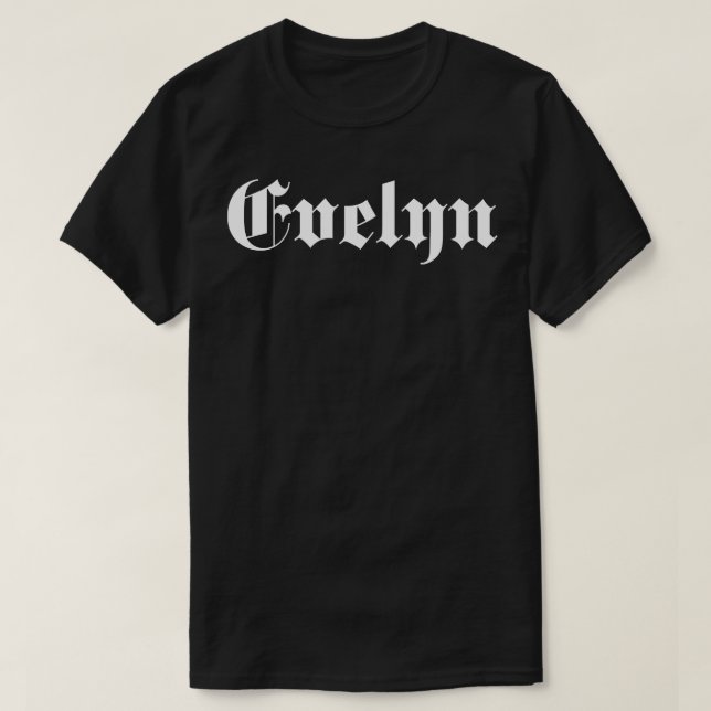 Evelyn T Shirt (Design framsida)