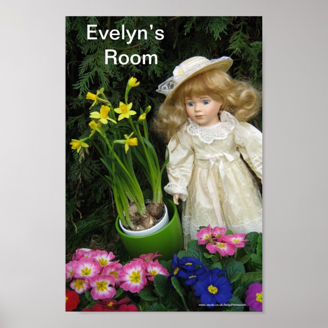 Evelyns rum poster (Framsidan)