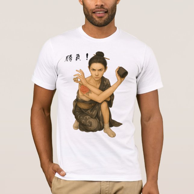 Even odds gambling t shirt (Framsida)