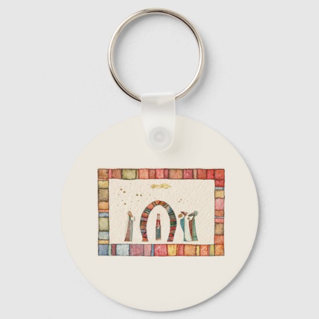 Evenemangscen Keychain Ceramic Boll Ch Nyckelring (Framsida)