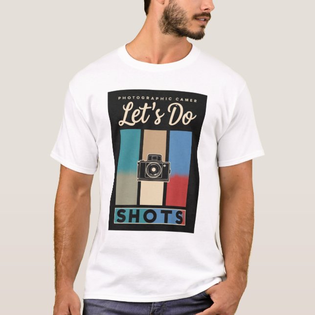 Evenemangsdagen för konstfotograf Tee T-shirt (Framsida)