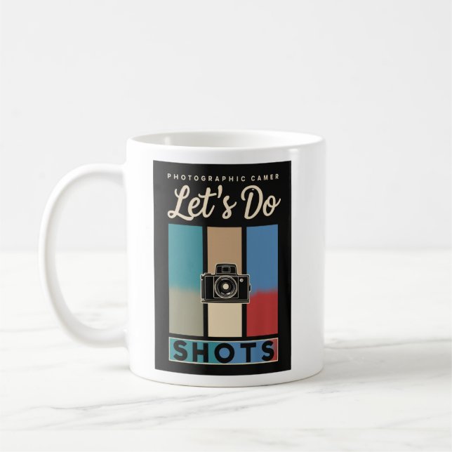 Evenemangsdagen för konstfotograf Tee T-shirt Kaffemugg (Vänster)