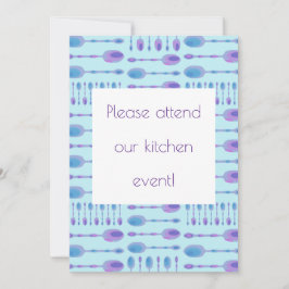 Evenemangsinbjudan för Spoons Kitchen Inbjudningar