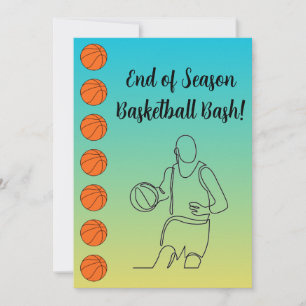 Evenemangsnamn Plats Sport Tema Basket Inbjudningar