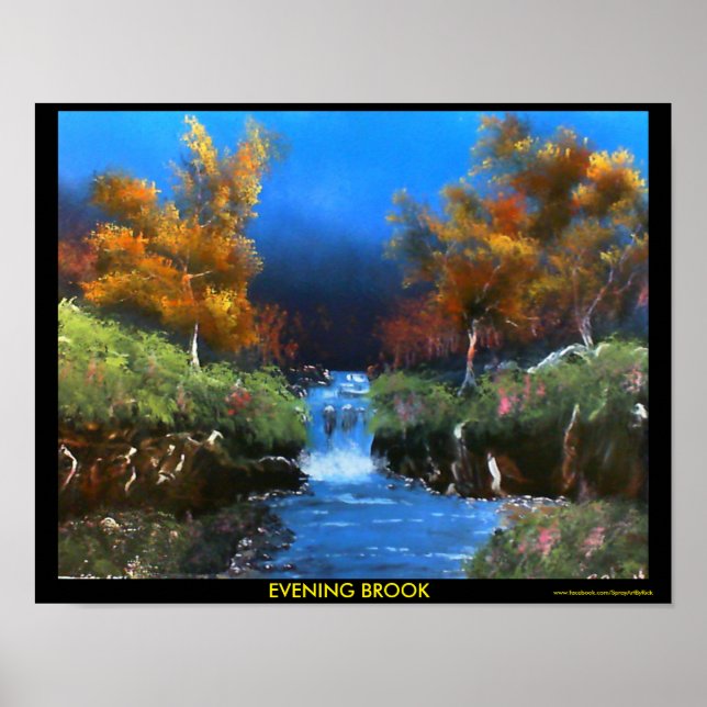 Evening Brook Poster (Framsidan)