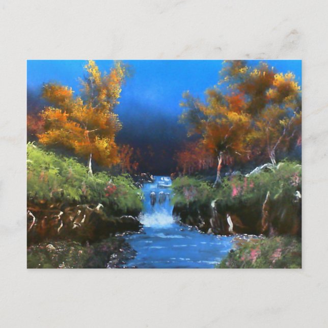 Evening Brook Vykort (Framsida)