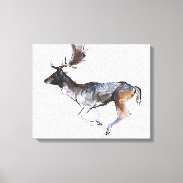 Evening Buck Canvastryck (Framsida)