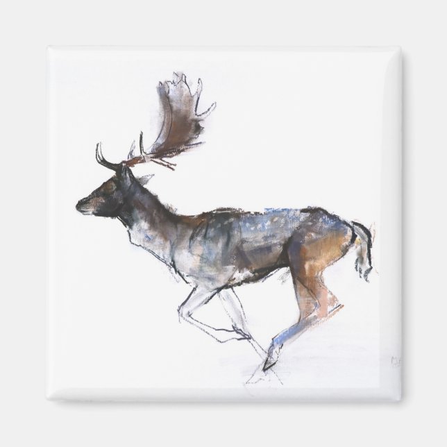 Evening Buck Magnet (Framsidan)