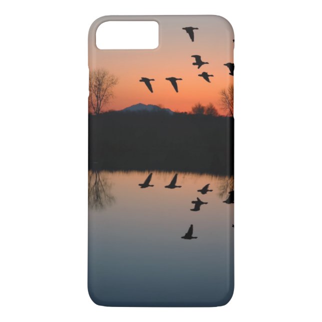 Evening Geese Case-Mate iPhone Skal (Baksida)