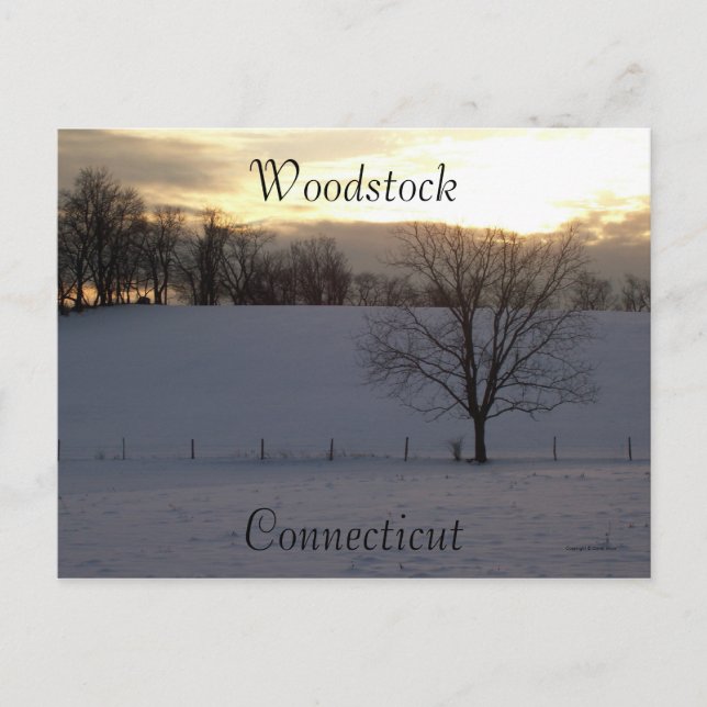 Evening Himlar Vykort (Framsida)