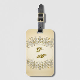 "Evening in Glory"Acrylic Luggage Tagg Bagagebricka
