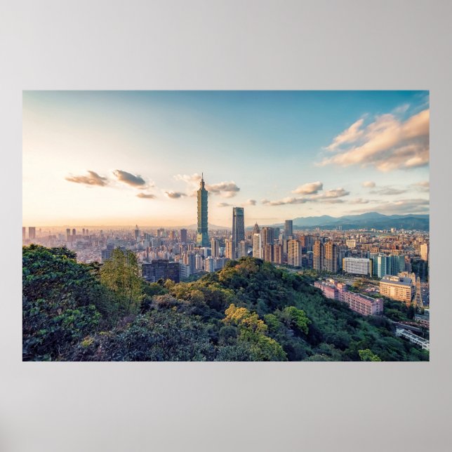 Evening in Taipei Poster (Framsidan)