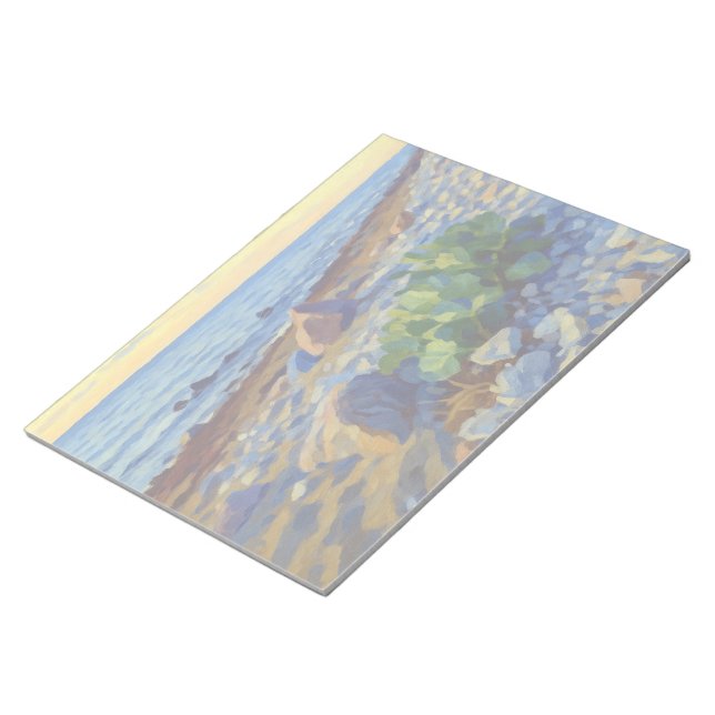 Evening light on the coast of Vormsi Anteckningsblock (Vinklad)