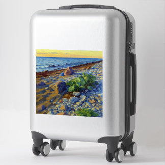 Evening light on the coast of Vormsi Klistermärken