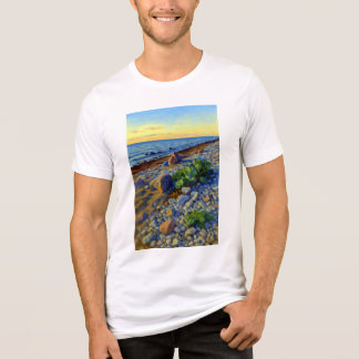 Evening light on the coast of Vormsi T Shirt