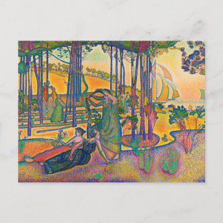 Evening Luft av Henri-Edmond Kor (1893) Vykort