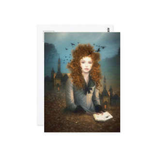 Evening Reading   Vykort