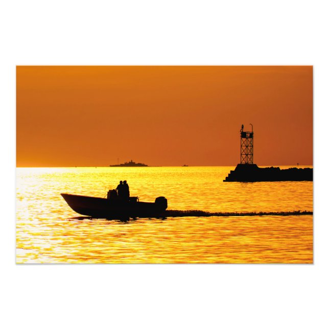 Evening Resa Fototryck (Framsidan)