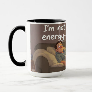 Evening Scroll – Cozy Relatable Mug Mugg