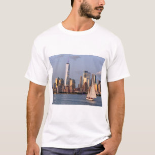 Evening Skyline Lower Manhattan.JPEG T Shirt