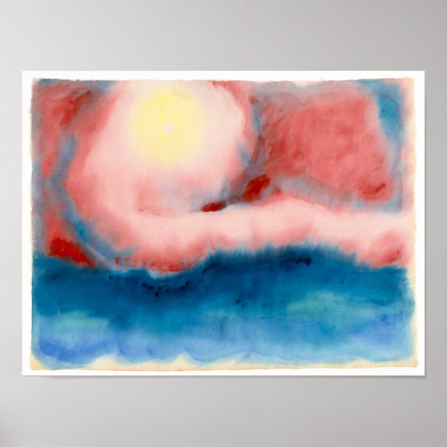 Evening Star | Georgia O'Keeffe | Poster (Framsidan)