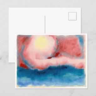 Evening Star   Georgia O'Keeffe   Vykort