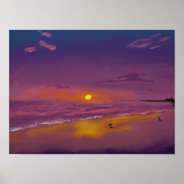 Evening Sunset (Alt-version) Poster (Framsidan)