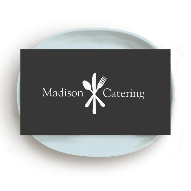 Event Caterer Catering Visitkort (Skapare uppladdad)